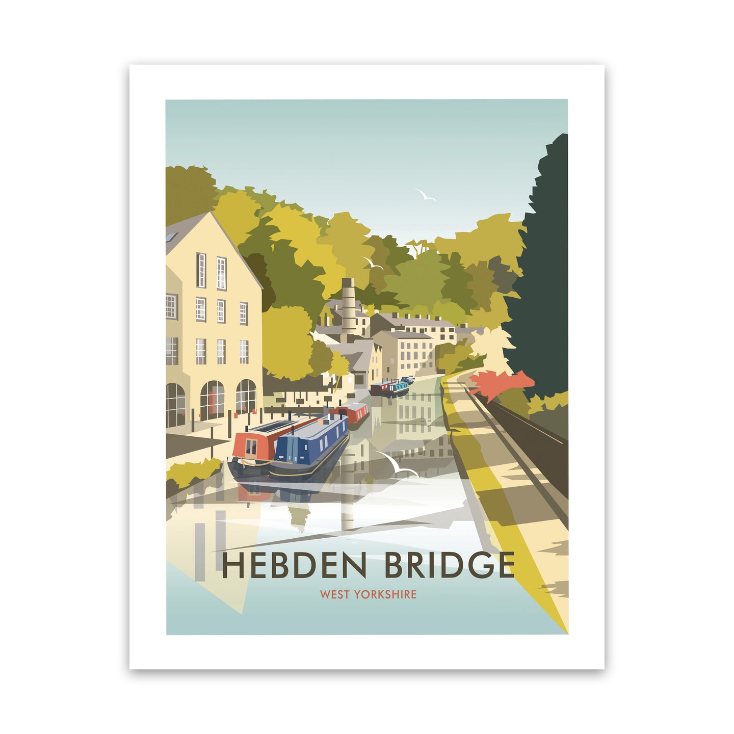 Hebden Bridge Art Print