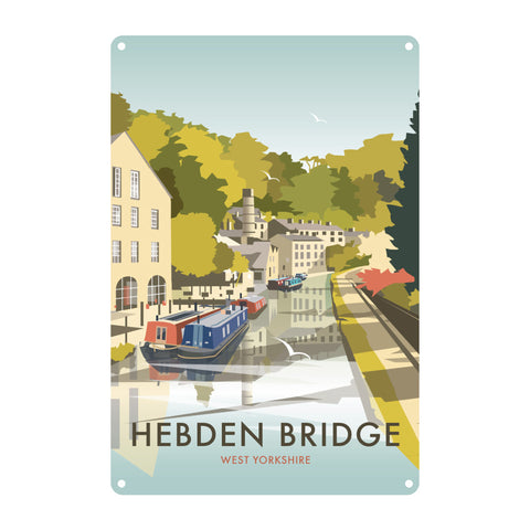 Hebden Bridge Metal Sign