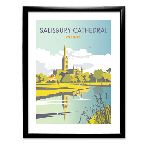 Sailsbury Cathedral Art Print