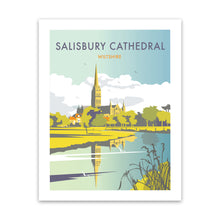 Load image into Gallery viewer, Sailsbury Cathedral Art Print
