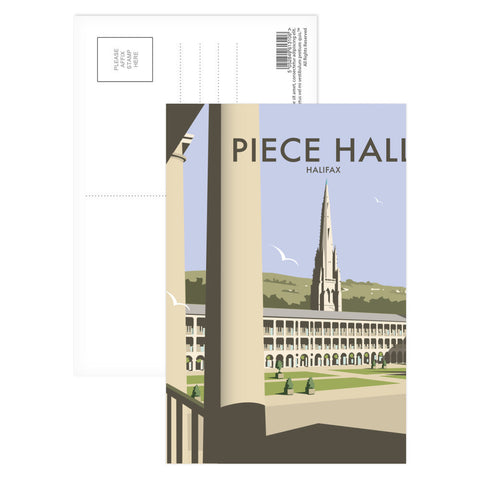 The Piece Hall Postcard Pack of 8