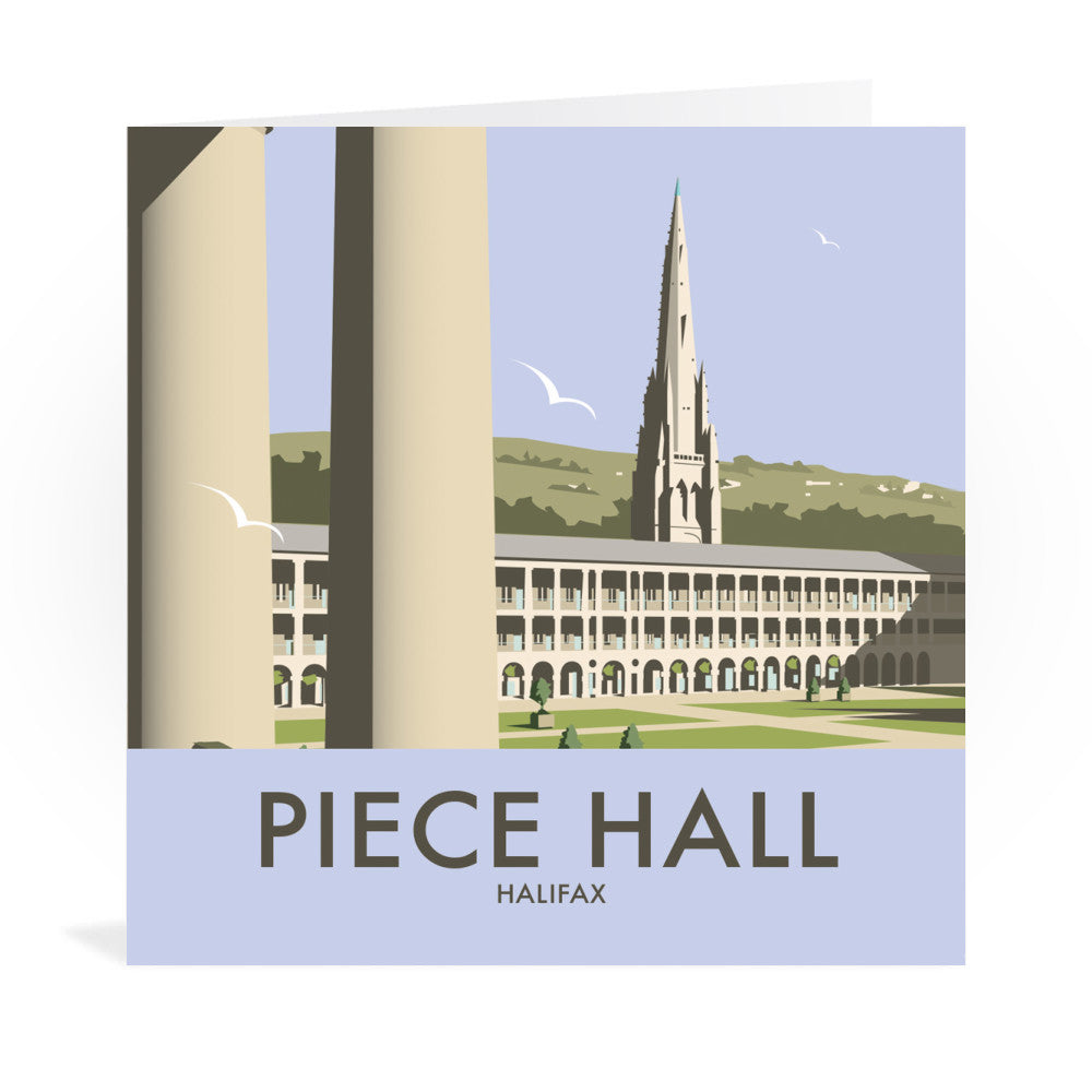 The Piece Hall Greeting Card