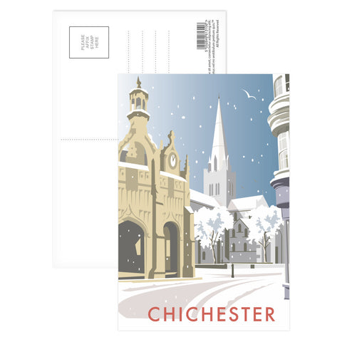 Chichester Winter Postcard Pack of 8