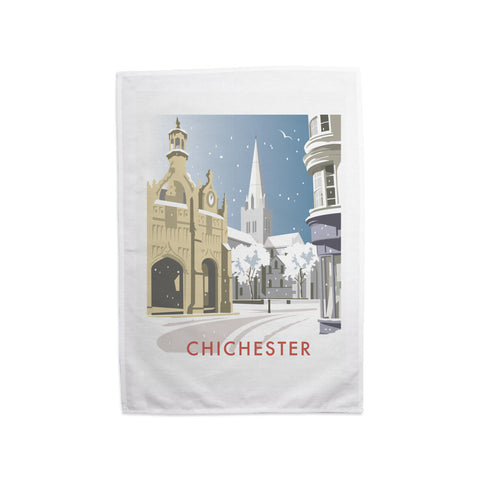 Chichester Winter Tea Towel
