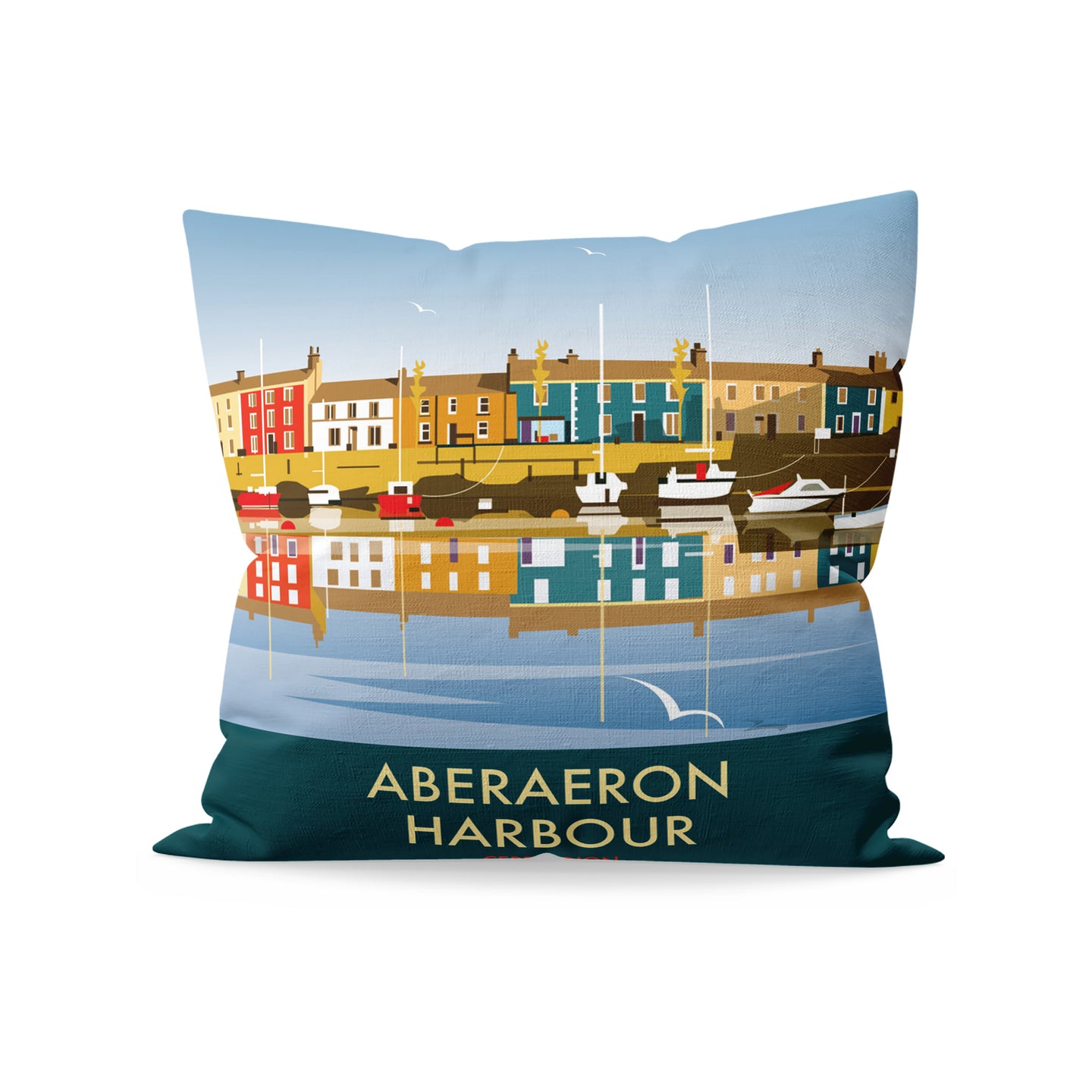 Aberaeron Harbour Cushion