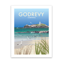Load image into Gallery viewer, Godrevy Art Print
