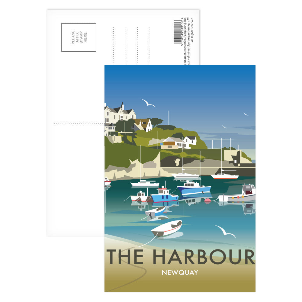 The Harbour Postcard Pack of 8