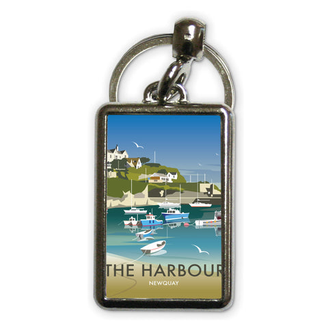 The Harbour Metal Keyring