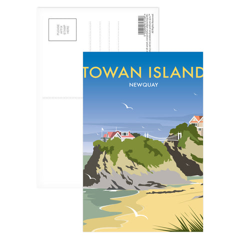 Towan Island Postcard Pack of 8