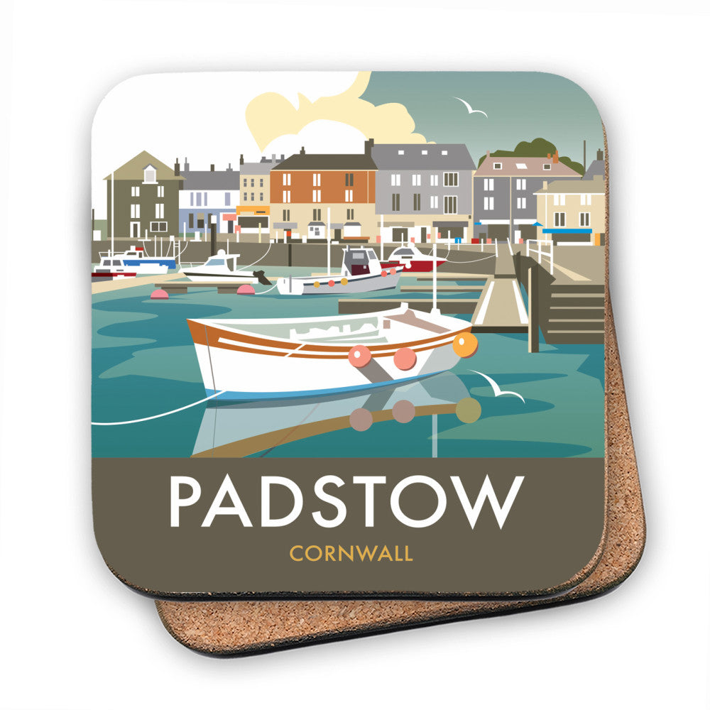 Padstow, Cornwall - Cork Coaster