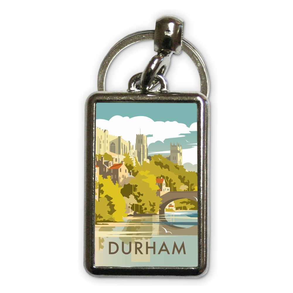 Durham Metal Keyring