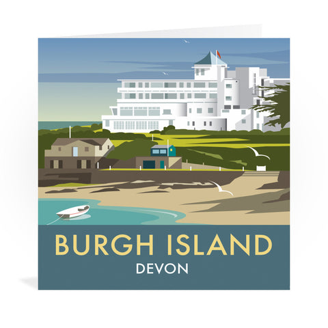 Burgh Island Greeting Card