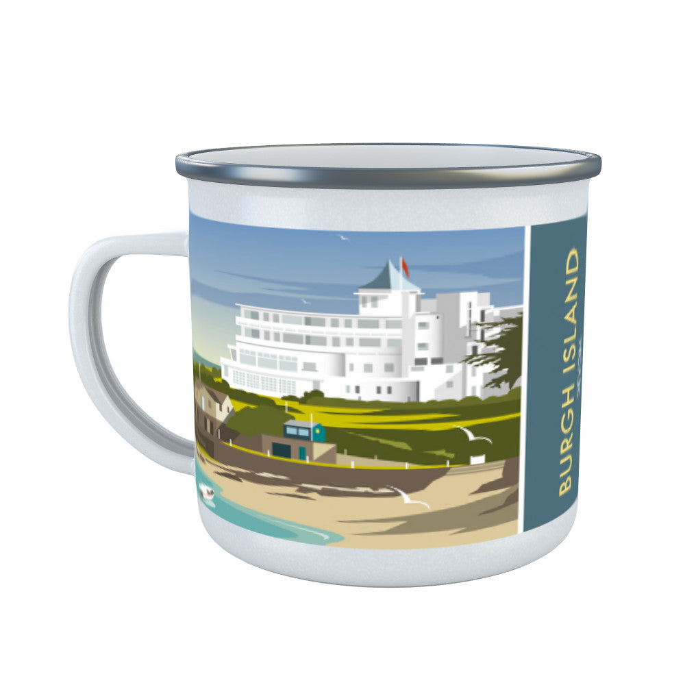 Burgh Island Enamel Mug