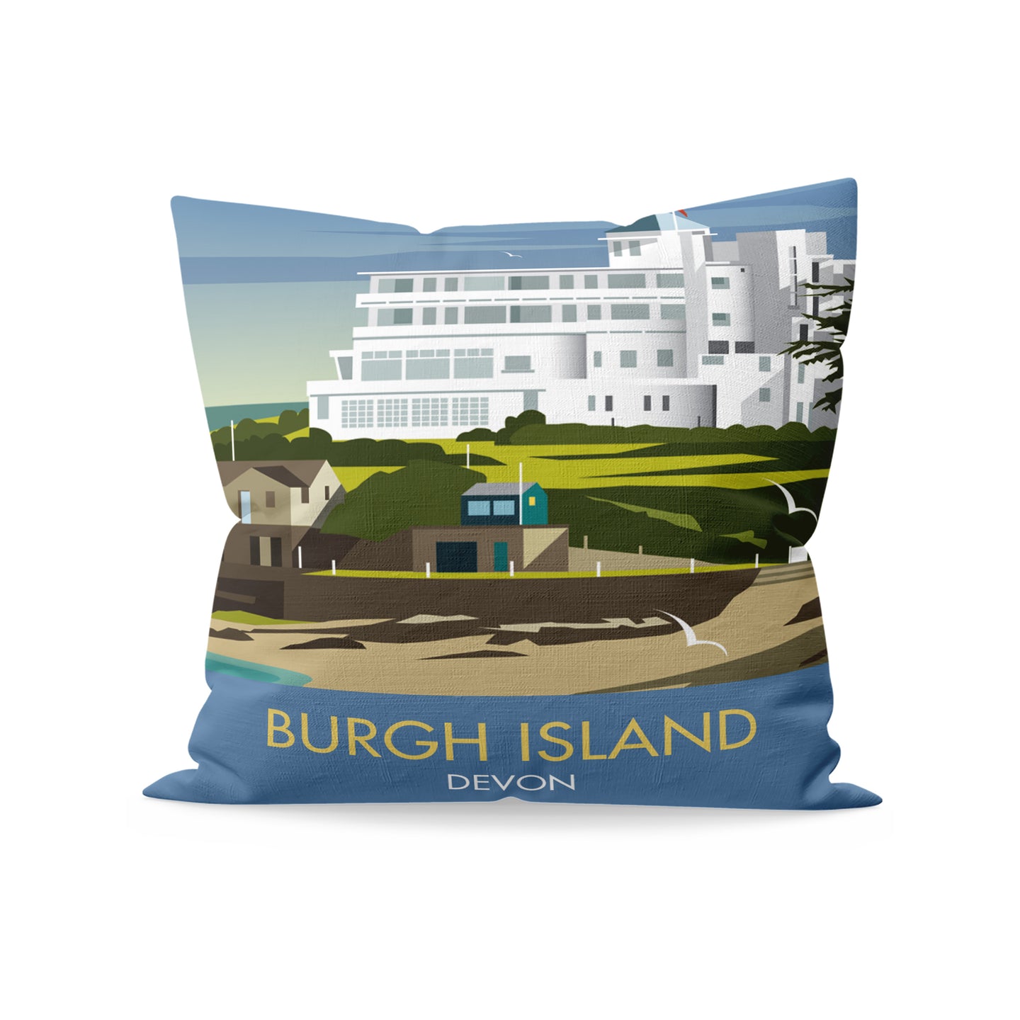 Burgh Island Cushion