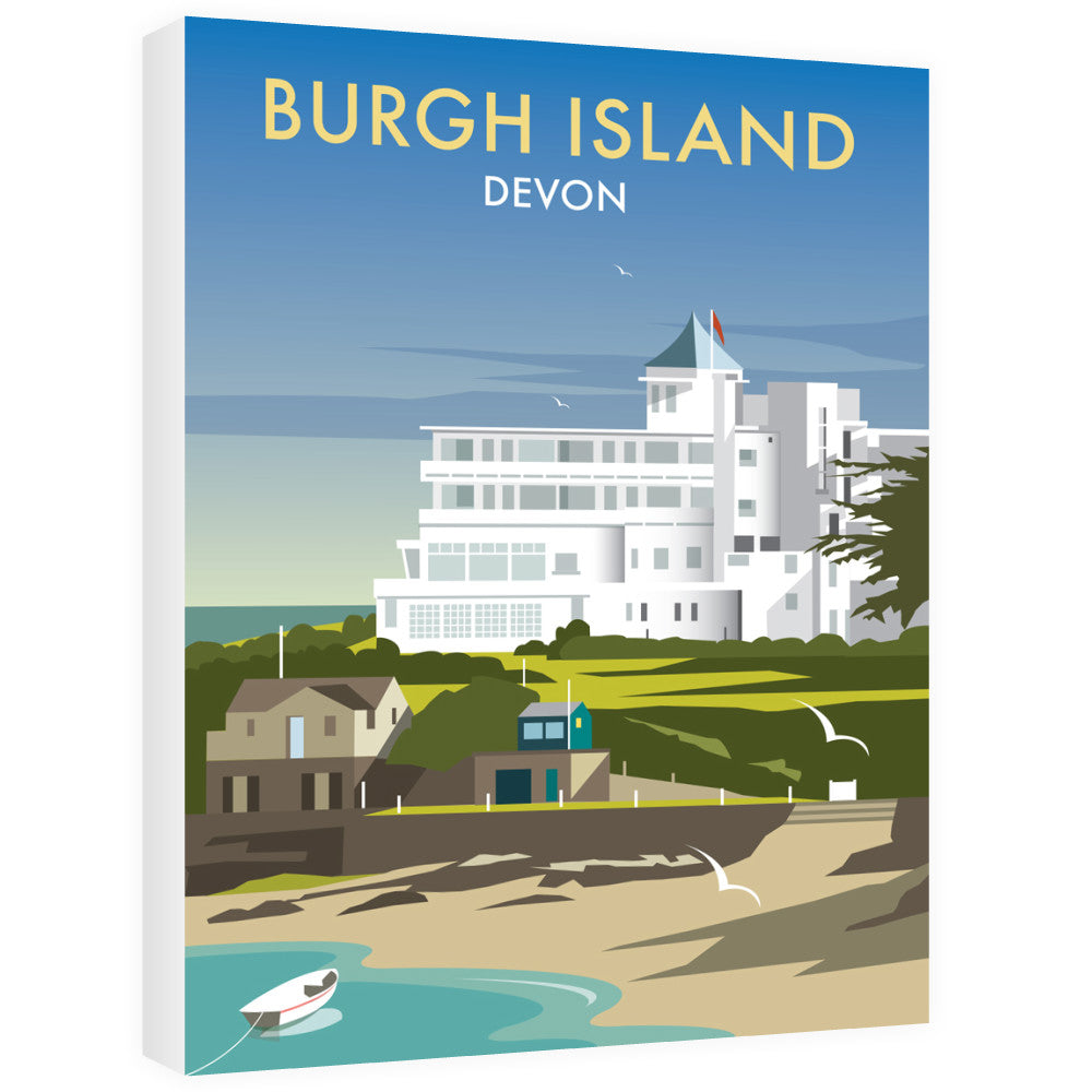 Burgh Island, Devon - Canvas