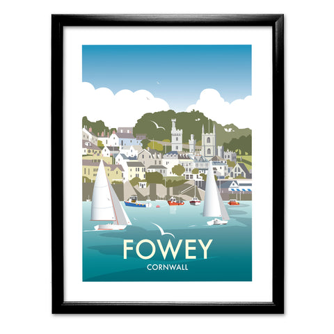 Fowey Art Print