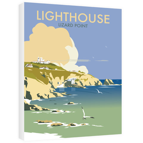 Lizard Point Lighthouse, Cornwall - Canvas