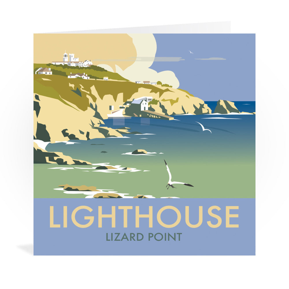 Lizard Point Lighthouse Greeting Card