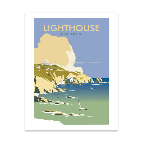 Lizard Point Lighthouse Art Print