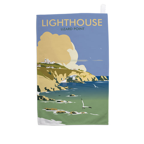Lizard Point Lighthouse Tea Towel