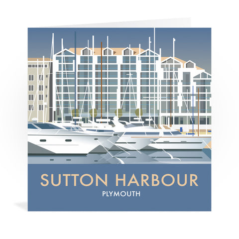 Sutton Harbour Greeting Card