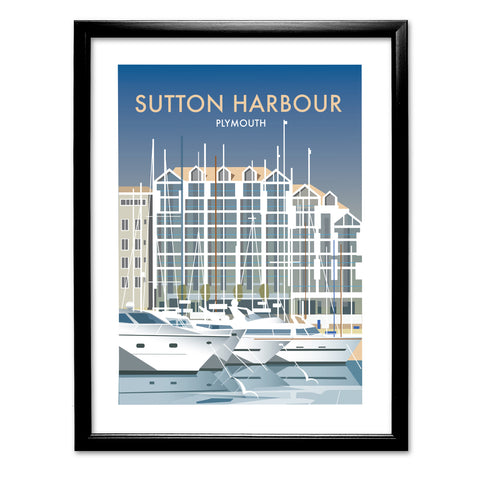 Sutton Harbour Art Print