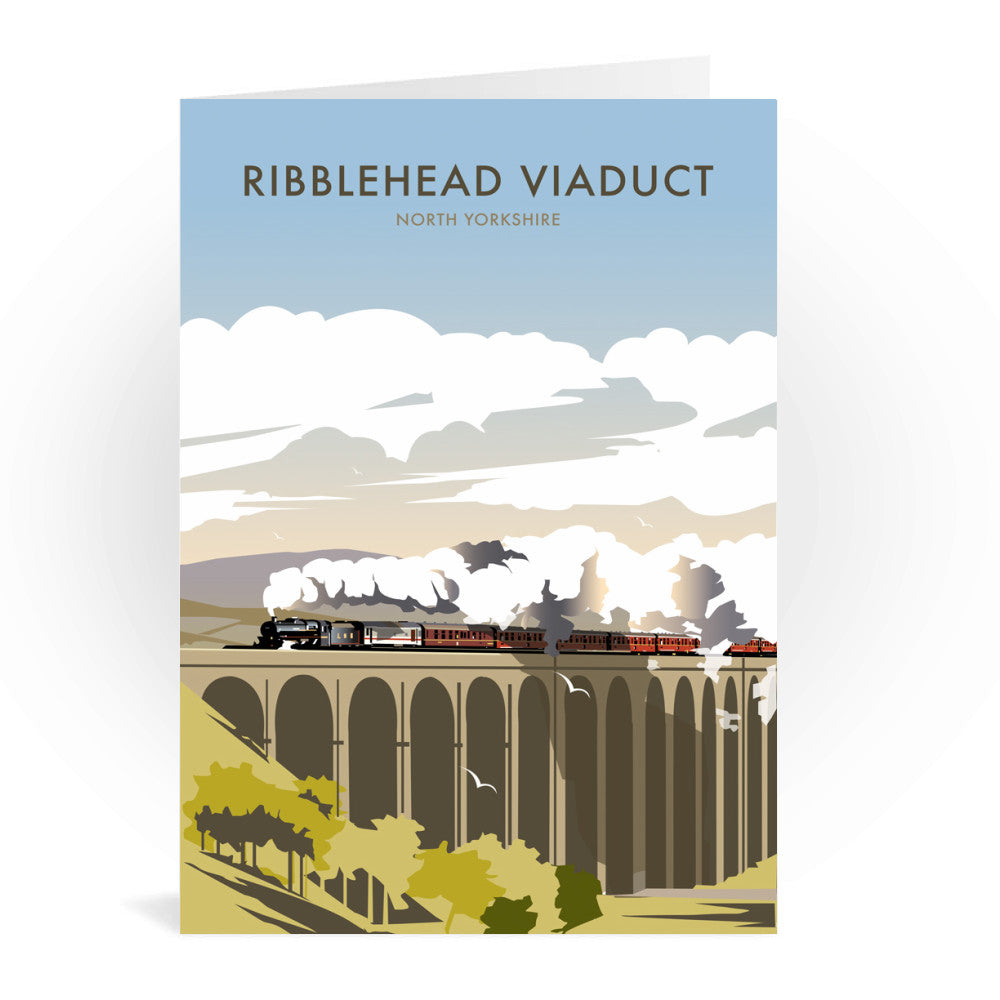 Ribblehead Viaduct, North Yorkshire Greeting Card