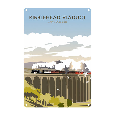 Ribblehead Viaduct, North Yorkshire Metal Sign