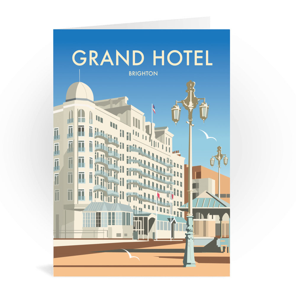 Grand Hotel, Brighton Greeting Card
