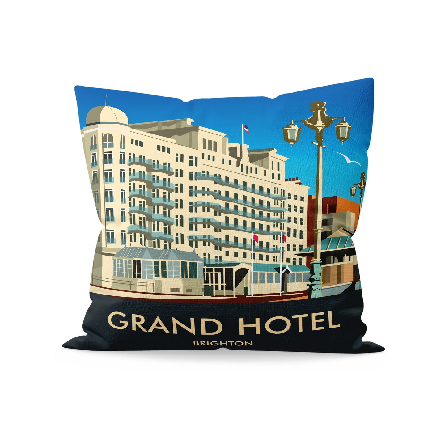 Grand Hotel, Brighton Cushion