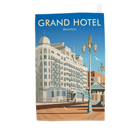Grand Hotel, Brighton Tea Towel