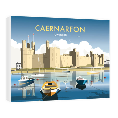 Caernarfon, Gwynedd - Canvas