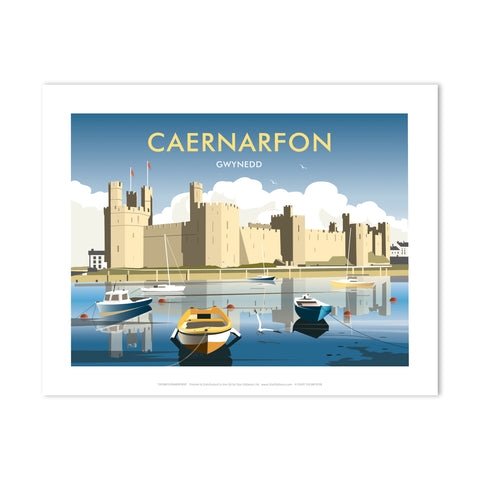 Caernarfon, Gwynedd - Fine Art Print