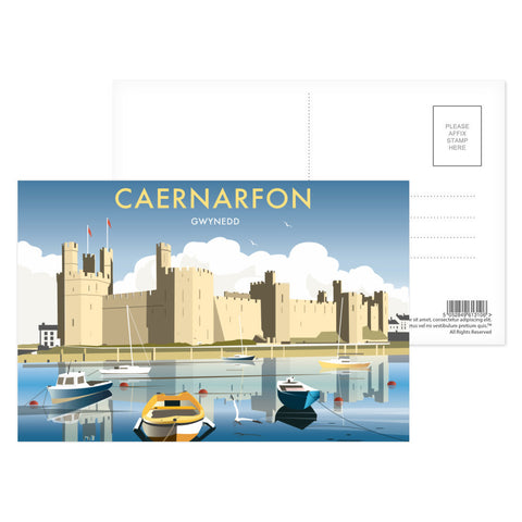 Caernarfon, Gwynedd Postcard Pack of 8