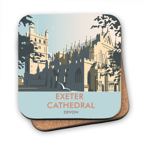 Exeter Cathedral, Devon - Cork Coaster
