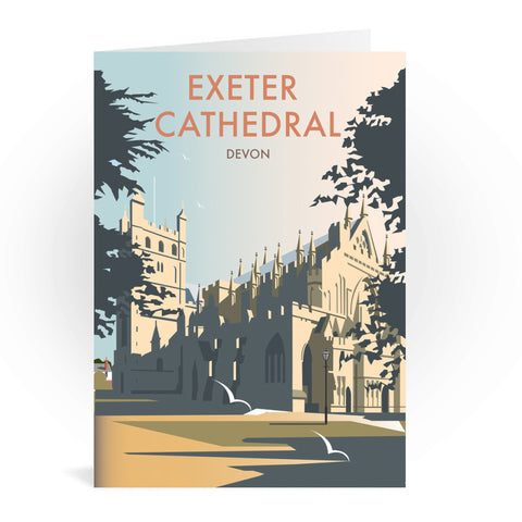 Exeter Cathedral, Devon Greeting Card