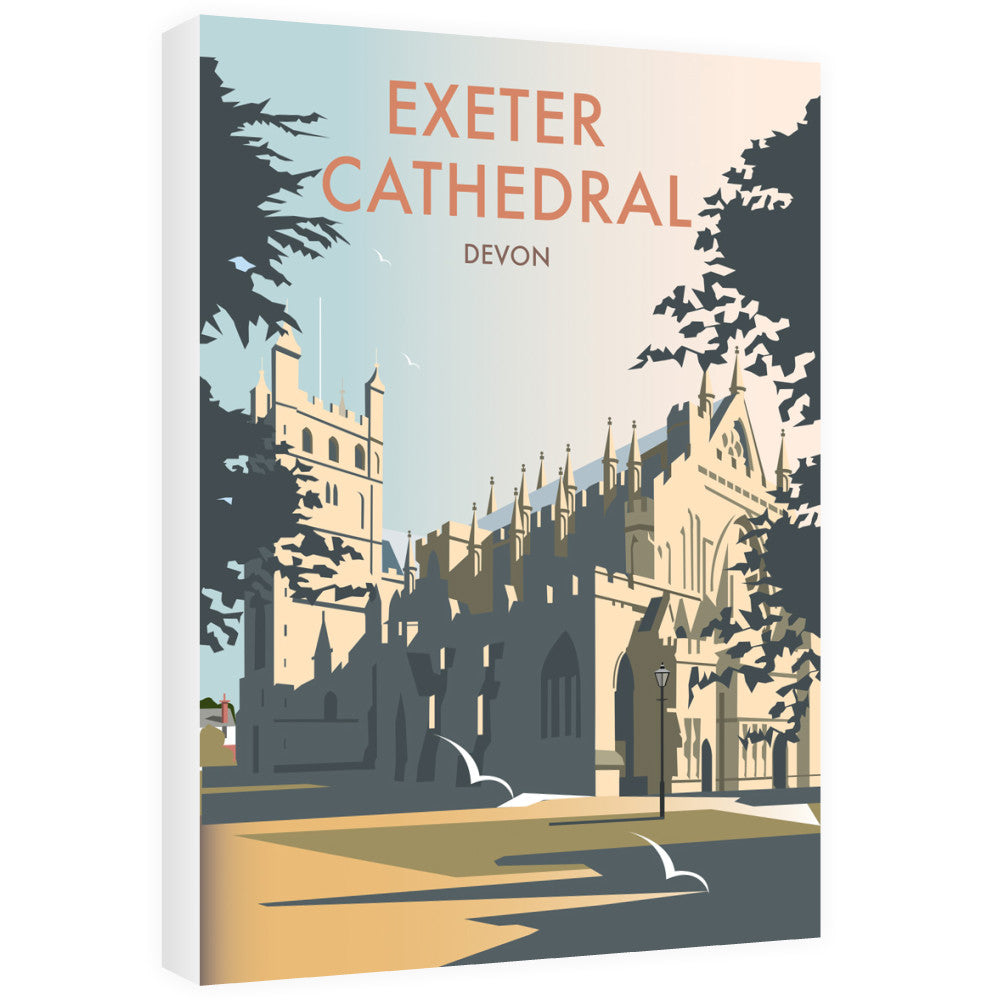 Exeter Cathedral, Devon - Canvas