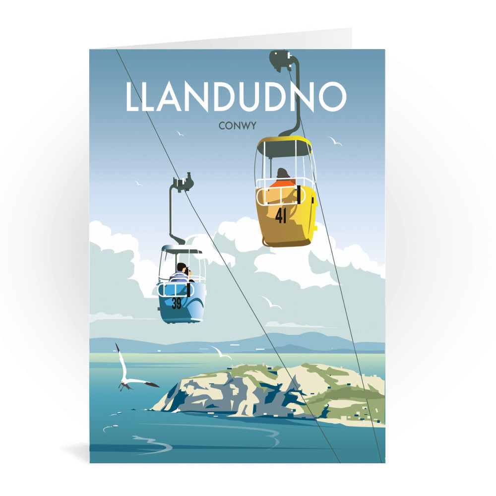 Llandudno, Conwy Greeting Card