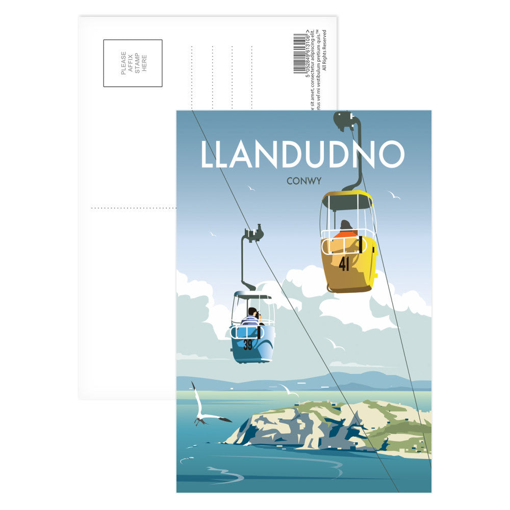 Llandudno, Conwy Postcard Pack of 8