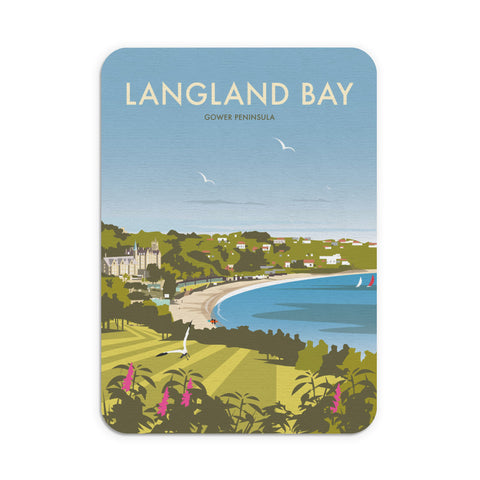 Langland Bay Mouse Mat