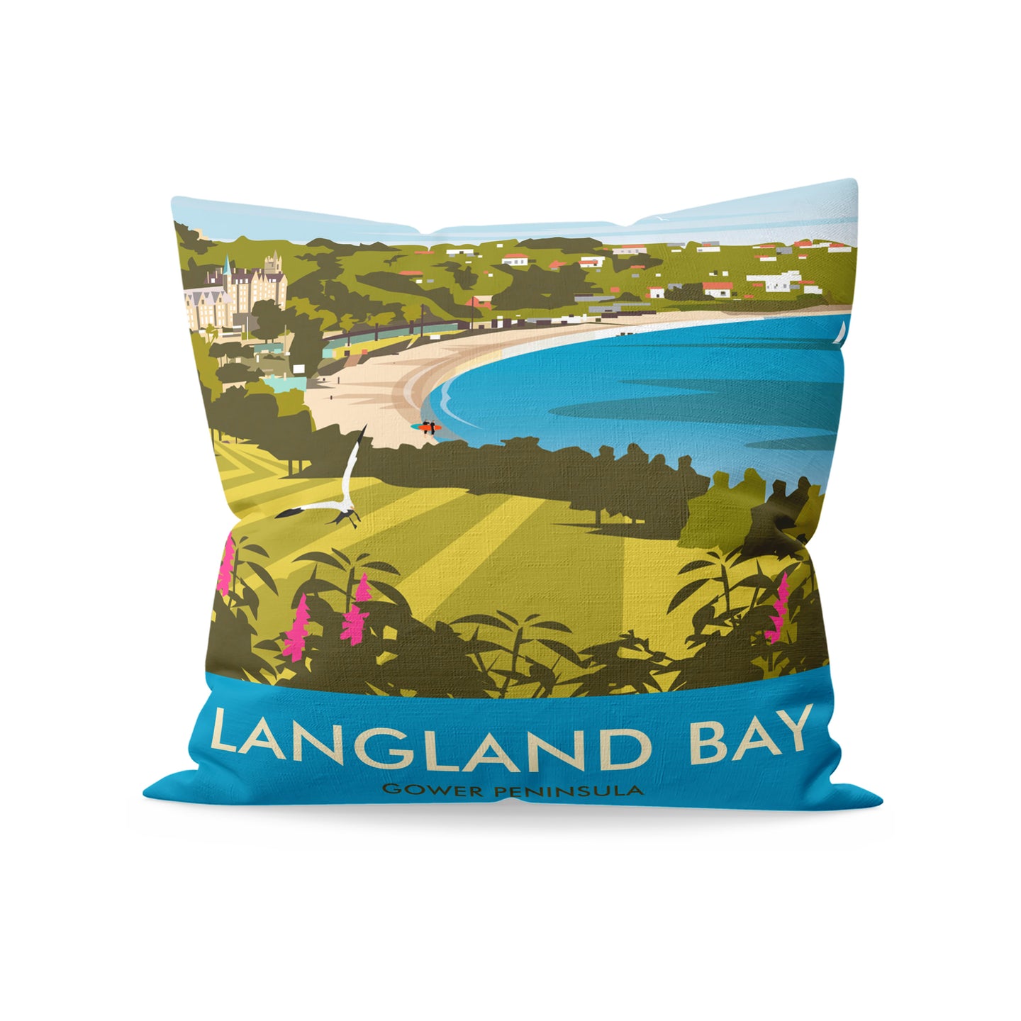 Langland Bay Cushion