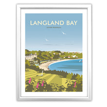 Load image into Gallery viewer, Langland Bay, Gower Peninsula - Fine Art Print
