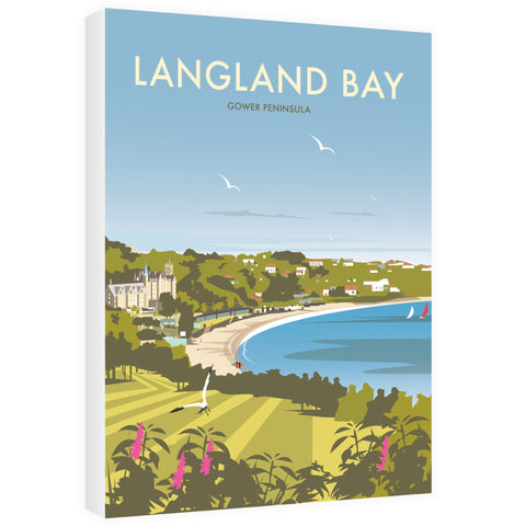 Langland Bay, Gower Peninsula - Canvas