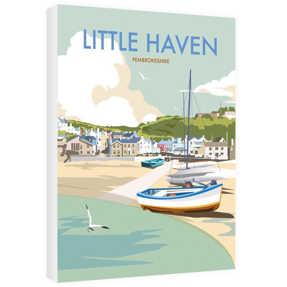 Little Haven, Pembrokeshire - Canvas