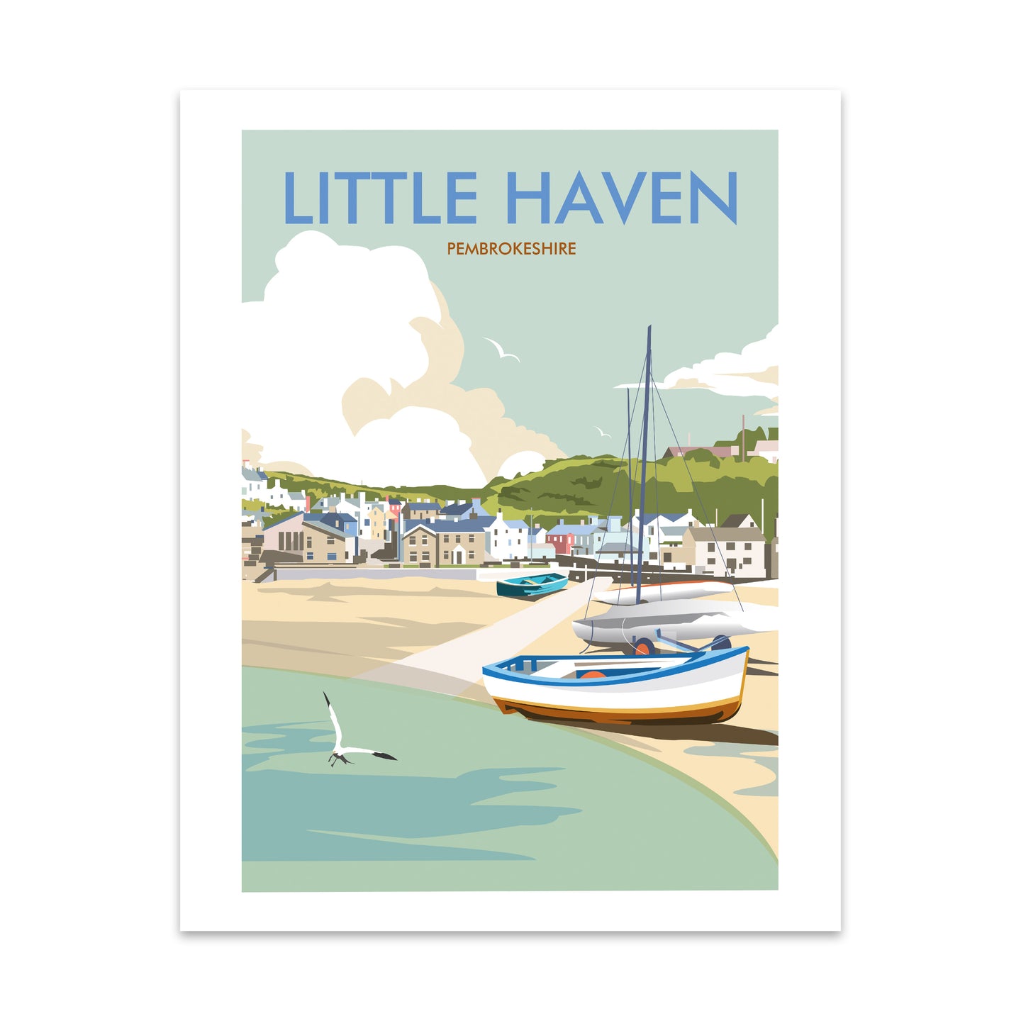 Little Haven, Pembrokeshire - Fine Art Print