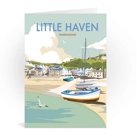 Little Haven, Pembrokeshire Greeting Card