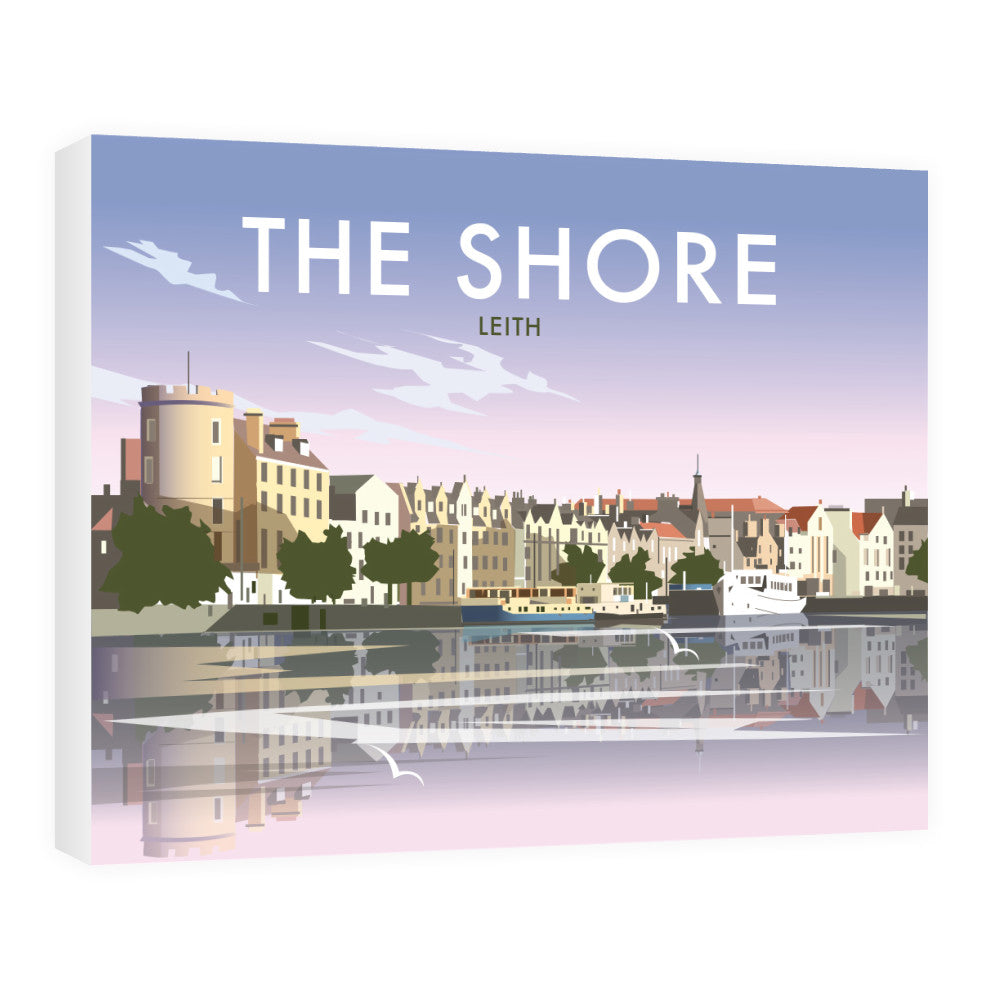 The Shore, Leith - Canvas