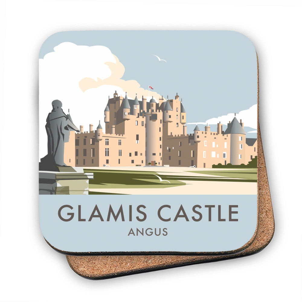 Glamis Castle, Angus - Cork Coaster