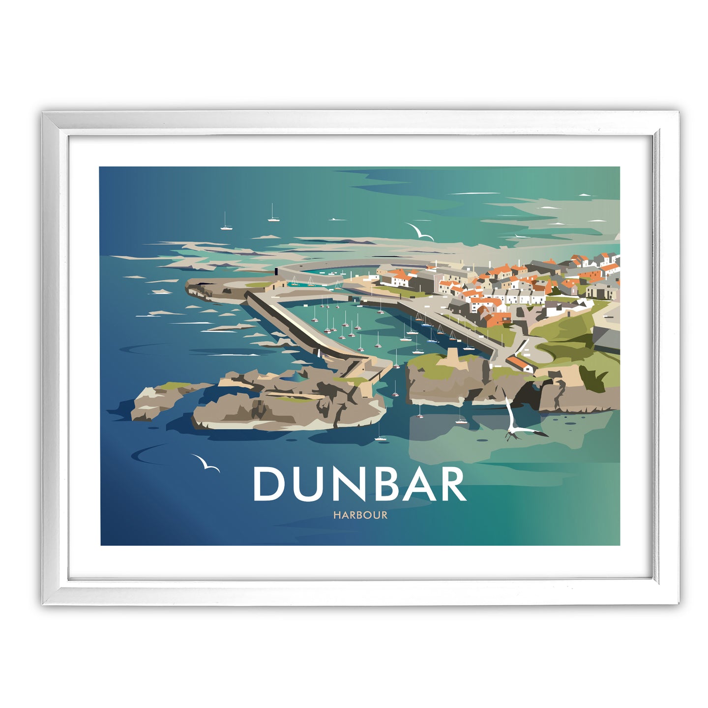 Dunbar Harbour - Fine Art Print