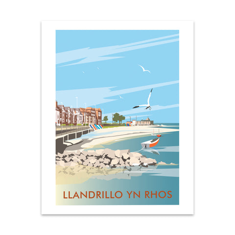 Llandrillo Yn Rhos - Fine Art Print